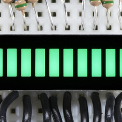 10 Segment Light Bar Graph LED Display - Green