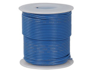 24 Awg Stranded Hook Up Wire- Blue - 1 Metre