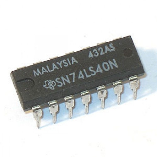 4 x 74LS40-2 NAND 4 entrees                      CL40