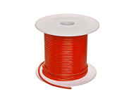 18 AWG Stranded Hook Up Wire- Red - 1 Meter