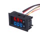 Digital Voltmeter Ammeter Dual Display 10A, 0-100VDC Digital Voltmeter Ammeter Dual Display 10A, 0-100VDC