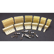 KF2510  Straight 2pin Male Female Connector
