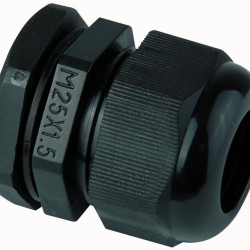 Cable Gland M25 Nylon - Black