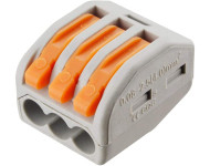 Push In Wire Connector - 3 way