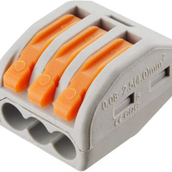 Push In Wire Connector - 3 way