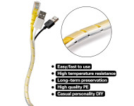 Spiral Wire Wrap Tube 4mm Clear