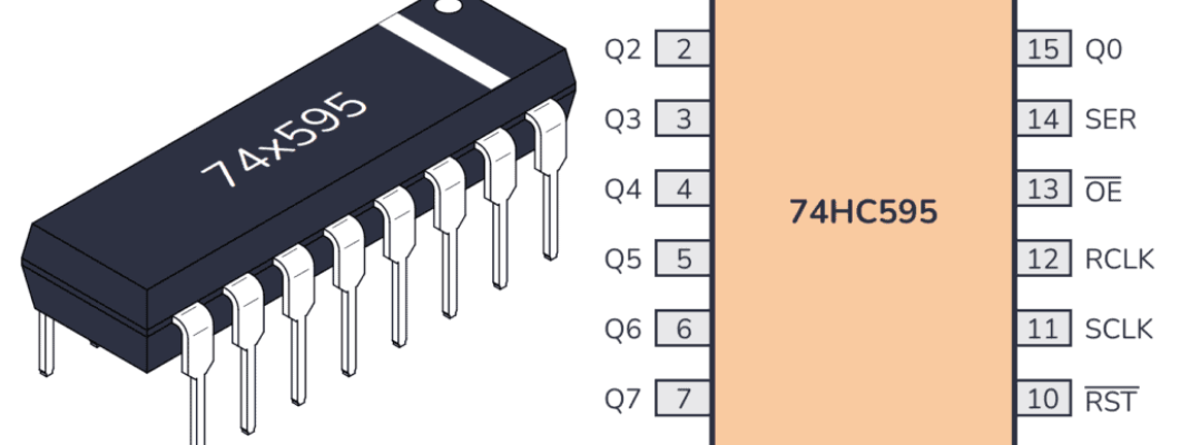 Using the 74HC595 Shift Register