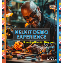 NELKIT DEMO – Hands-On STEM/STEAM Discovery Experience – Try Before You Buy - 2 DAYS (ages 10+)