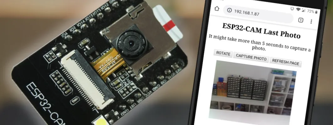 ESP32-CAM Take Photo and Display in Web Server ESP32-CAM Take Photo and Display in Web Server