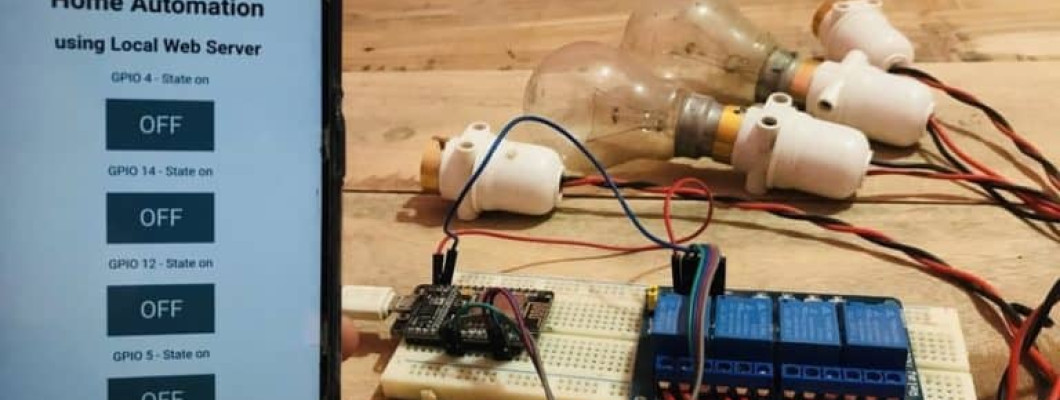 IoT Home Automation using ESP8266 Web Server