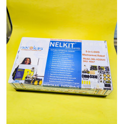NELKIT –  3-in-1 4WD Mechanical Robotic Arm Smart Car Kit – Robotics & Mechanical Engineering - Nerokas Experimental Learning Kit