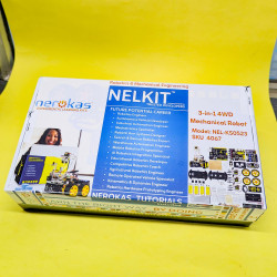 NELKIT –  3-in-1 4WD Mechanical Robotic Arm Smart Car Kit – Robotics & Mechanical Engineering - Nerokas Experimental Learning Kit