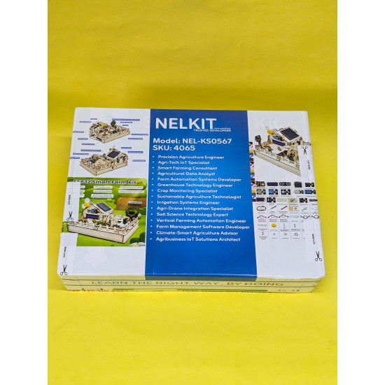 NELKIT - ESP32 Controlled Smart Farm IoT Starter Kit - The Intelligent Farmer - Nerokas Experimental Learning Kit NELKIT - ESP32 Controlled Smart Farm IoT Starter Kit - The Intelligent Farmer - Nerokas Experimental Learning Kit