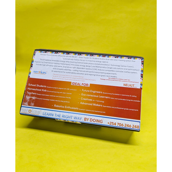 NELKIT – Solar Tracker Kit – Renewable Energy Engineering - Nerokas Experimental Learners Kit