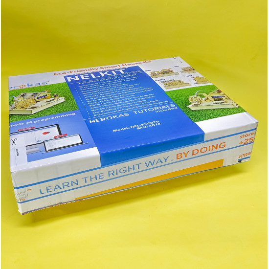 NELKIT – Eco-Friendly Smart House Kit – Sustainable Green Home - Nerokas Experimental Learners Kit NELKIT – Eco-Friendly Smart House Kit – Sustainable Green Home - Nerokas Experimental Learners Kit