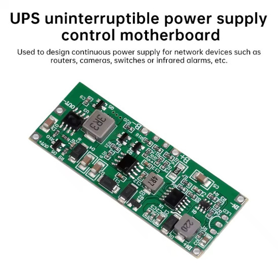 DC 12V 36W 3A Fast Charging/ Discharging Uninterruptible Power Supply - for 3S 18650 Lithium Automatic Switching