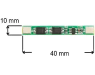 3.7V PCB BMS Protection Board 26650 18650 LiON Battery Cell 20V 6A