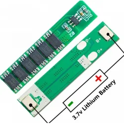 3.7V PCB BMS Protection Board 26650 18650 LiON Battery Cell 20V 6A
