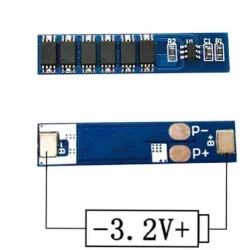 3.2V PCB BMS Protection Board 26650 18650 LiFePO4 Battery Cell 12A.