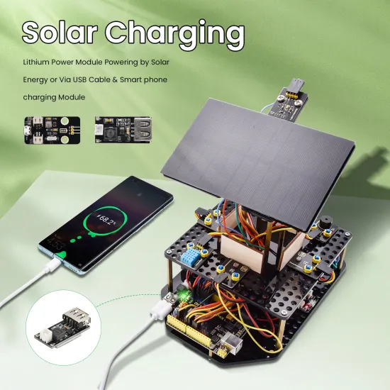Nerokas Experimental Learners Kit (NEL KIT) – Solar Tracker Kit – Renewable Energy Engineering 