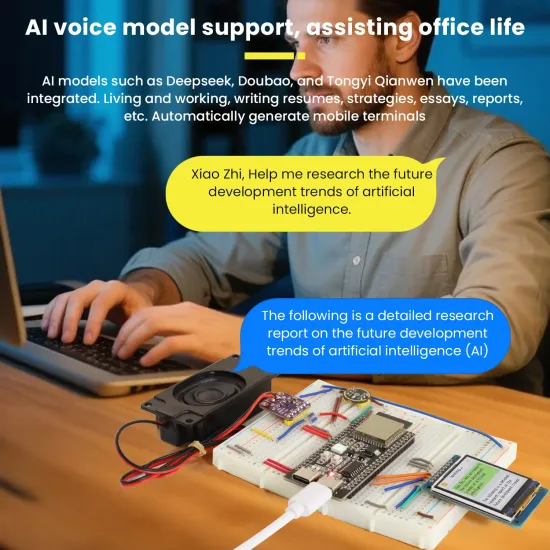 Nerokas Experimental Learners Kit (NEL KIT) – ESP32-S3 AI Chatbot Kit with 1.54" OLED – Interactive AI