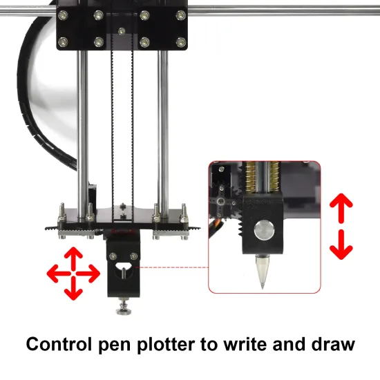 Nerokas Experimental Learners Kit (NEL KIT) – XY Plotter Writing & Drawing Machine Kit – Creative Art & Engineering