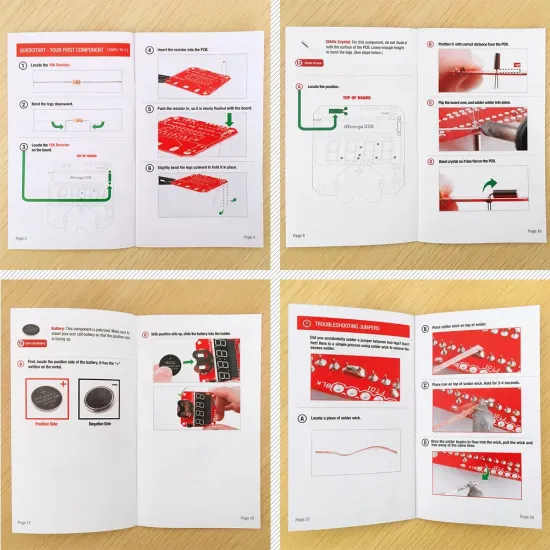 Nerokas Experimental Learners Kit (NEL-KIT) – Arduino DIY Smart Watch Kit – Wearable Electronics & Soldering