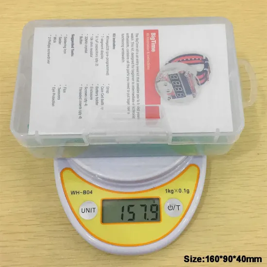 Nerokas Experimental Learners Kit (NEL-KIT) – Arduino DIY Smart Watch Kit – Wearable Electronics & Soldering