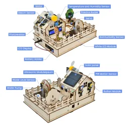 NELKIT - ESP32 Controlled Smart Farm IoT Starter Kit - The Intelligent Farmer - Nerokas Experimental Learning Kit NELKIT - ESP32 Controlled Smart Farm IoT Starter Kit - The Intelligent Farmer - Nerokas Experimental Learning Kit