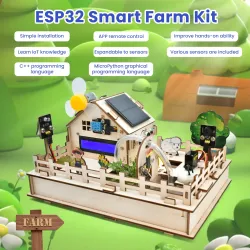 Nerokas Experimental Learners Kit (NEL KIT) - ESP32 Controlled Smart Farm IoT Starter Kit - The Intelligent Farmer