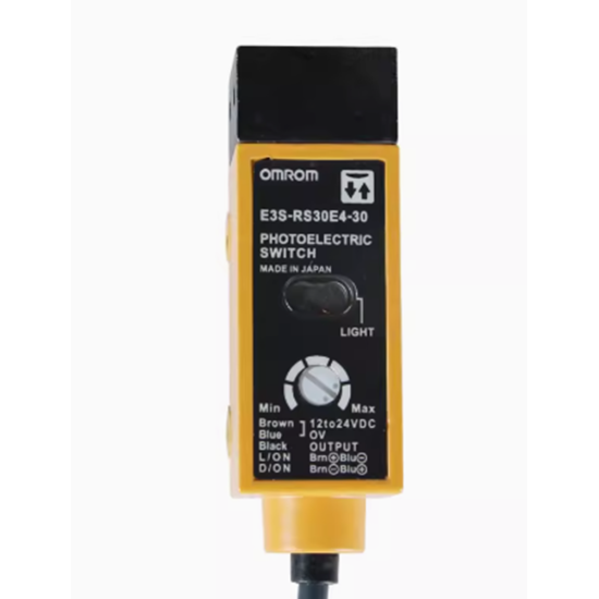 Omron E3S-RS30E4 Photoelectric Sensor for Transparent Object Detection