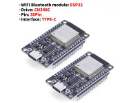 NodeMCU-32S ESP32 WiFi + Bluetooth Development Board - TYPE C NodeMCU-32S ESP32 WiFi + Bluetooth Development Board - TYPE C