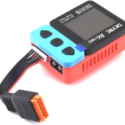SKYRC B6Neo: Balance Lipo Battery Charger for 1S-6S Lipo/Li-Ion/LiHV, 1-15S NiMH/NiCd - DC 200W, PD 80W, Smart Battery Charger, Discharger and Storage (Blue-Red) TYPE C