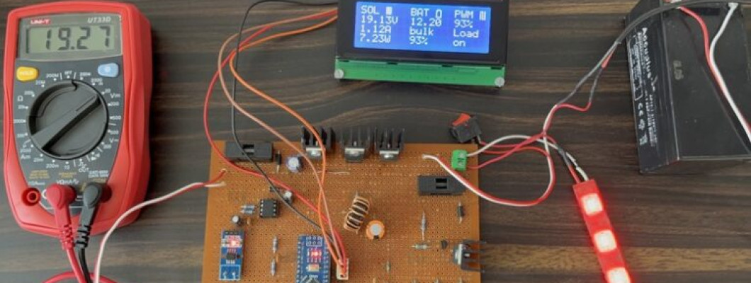 Part 1:- Designing of MPPT Solar Charge Controller using Arduino