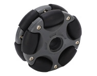58mm Plastic Double Row Rotating Robot Omni Directional Wheels for Robot Kits Motors Tire - Pair