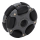 58mm Plastic Double Row Rotating Robot Omni Directional Wheels for Robot Kits Motors Tire - Pair