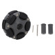 58mm Plastic Double Row Rotating Robot Omni Directional Wheels for Robot Kits Motors Tire - Pair