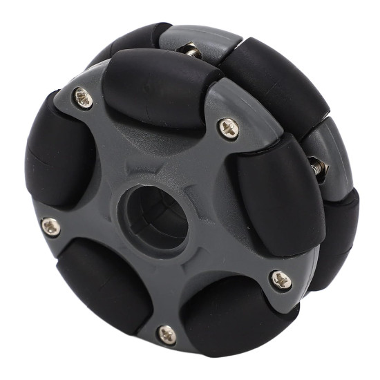58mm Plastic Double Row Rotating Robot Omni Directional Wheels for Robot Kits Motors Tire - Pair