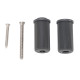 58mm Plastic Double Row Rotating Robot Omni Directional Wheels for Robot Kits Motors Tire - Pair