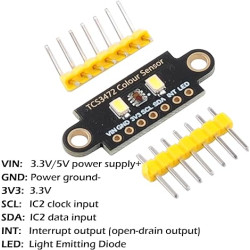 Color & Light Recognition Sensor Module TCS3472