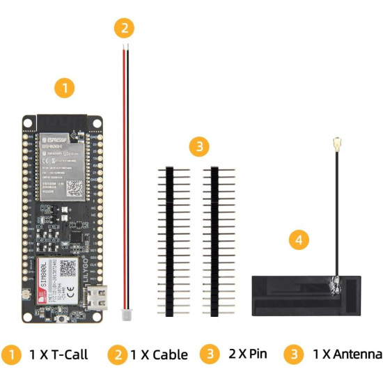  T-Call SIM800L ESP32 Wireless Module LILYGO® TTGO®