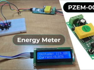 DIY AC Energy Meter using PZEM-004T & Arduino