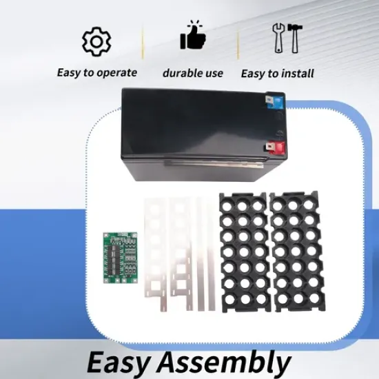 12V 7AH Battery Lithium - DIY Kit