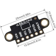 VL53L0X V2 Time-Of-Flight (ToF) Distance Sensor Breakout - VERSION 2 (BLACK)