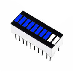 10 Segment Light Bar Graph LED Display - Blue