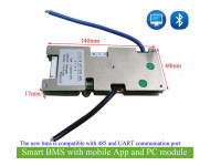  Smart BMS Li-ion 7S 24V 50A with Bluetooth