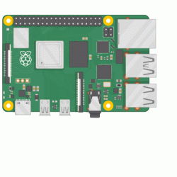 Raspberry Pi 4B - 1GB RAM