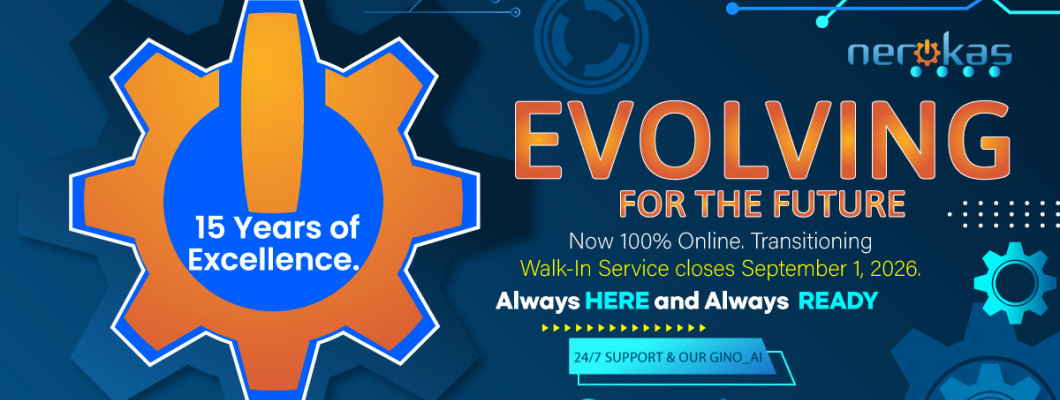 Evolving for Tomorrow: Why Nerokas is Transitioning to a Fully Online Experience Evolving for Tomorrow: Why Nerokas is Transitioning to a Fully Online Experience
