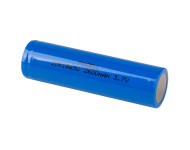 Lithium Ion Cylindrical Battery 3.7V - 18650 Cell (2600mAh)