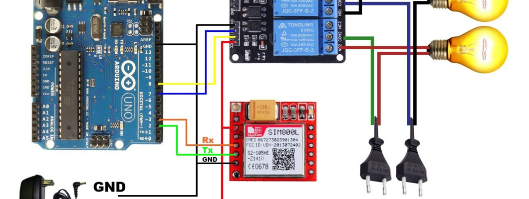 Arduino SIM800L simple IoT Project